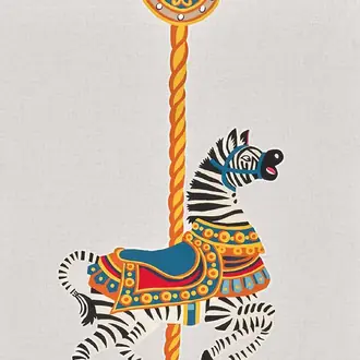 Le zebre du carrousel F4069001