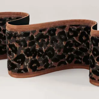 Leopard Velvet Braid T115/06