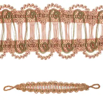 Le Musee Silk Braided Holdback 972-27903-653