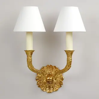 Hidcote Double Arm Wall Light WA0203.GI