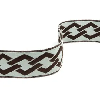 Thai fretwork border T012-08