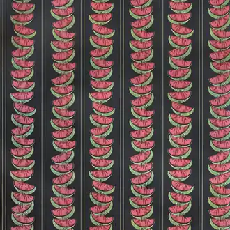Watermelon Wallpaper Charcoal