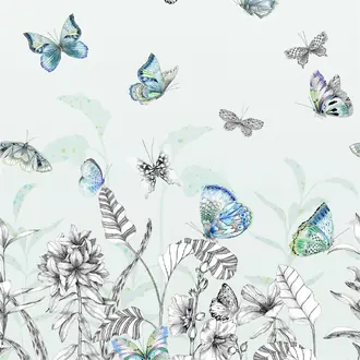 Papillons Eau De Nil PDG1058-02