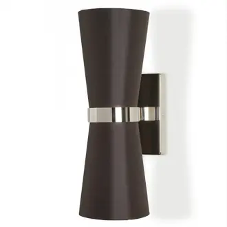 Large Lilburn Wall Light TWL63L Nickel
