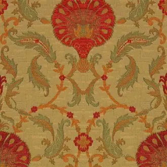 Olympos Ottoman Apple Red