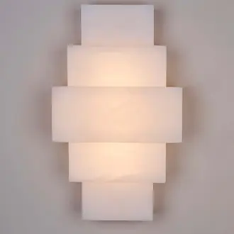 Drummond Alabaster Wall Light WA0380.BR