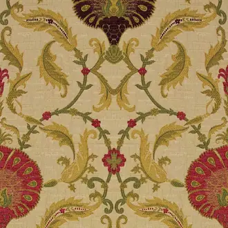 Olympos Ottoman Cranberry