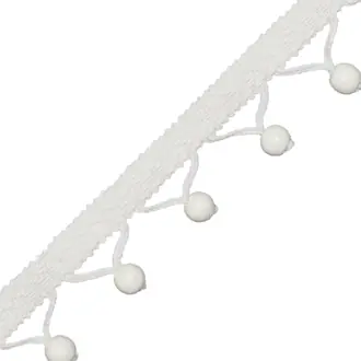 Seychelles Wood Bead Fringe WF-56852-01