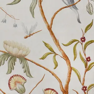 Adam's Eden Ivory Fabric