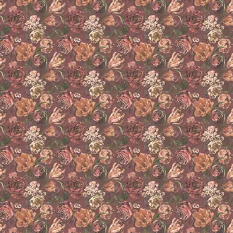 Bronte Wallpaper Crimson 21