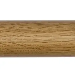 Byron & Byron Rustica 45mm English Oak Curtain Pole Remy Finial