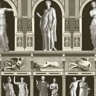 Statues Antique Taupe WP20423