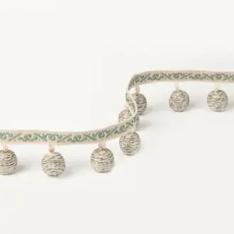 Naga ball fringe T006-03