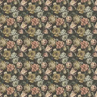Bronte Wallpaper Raven Black 10