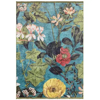 Passiflora Kingfisher Rug