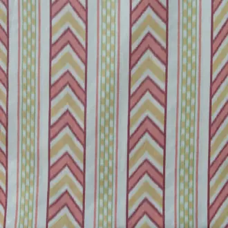 Kamil Stripe 01 Carmine & Yellow