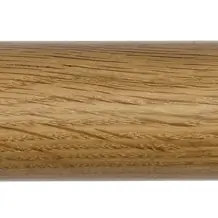 Byron & Byron Rustica 55mm English Oak Curtain Pole Toulon Finial
