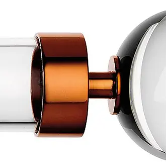 Byron & Byron Halo 35mm Copper Curtain Pole Globus