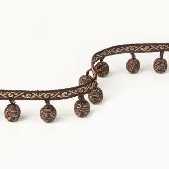 Naga ball fringe T006-09