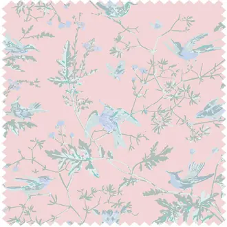 Hummingbirds 100% Silk