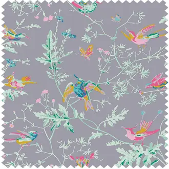 Hummingbirds 100% Silk