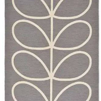 Giant Linear Stem Slate 460605 Rug