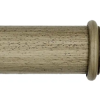 Byron & Byron Barnwood 55mm Barnwood Cream Curtain Pole Austell