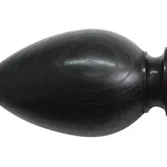 Jones Oakham 50mm Wenge Curtain Pole Cone Finial