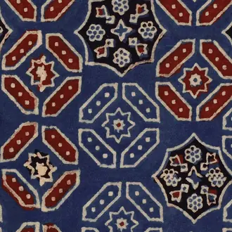 Ajrak Blue WP20412