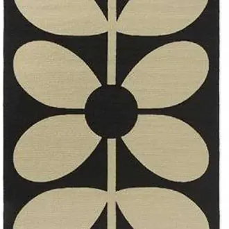 Giant Sixties Stem Noir 463705 Rug