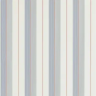 Aiden Stripe PRL020-01 Navy Red Cream