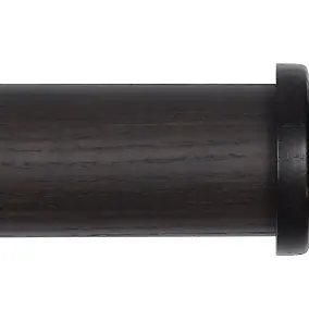 Byron & Byron Rustica 35mm Burnt Oak Curtain Pole Raphael Finial