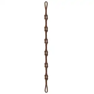Izi Loop Tie Back 8mm Imitation Leather 35038-9850