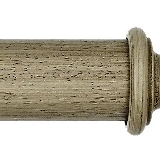 Byron & Byron Barnwood 35mm Barnwood Cream Curtain Pole Ives