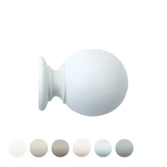 Jones Seychelles 40mm Mist Curtain Pole Ball Finial