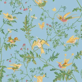 Hummingbirds Printed