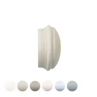 Jones Seychelles 40mm Sand Curtain Pole End Cap Finial