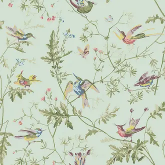 Hummingbirds Printed