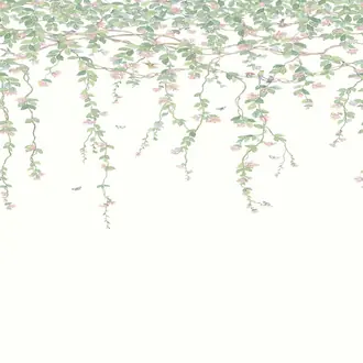 Hummingbirds Flora Printed