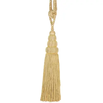 1 Tassel Tie Back Metal 35283-9123