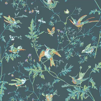 Hummingbirds Printed