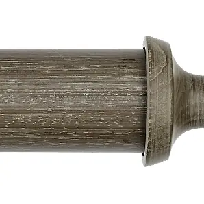 Byron & Byron Barnwood 35mm Barnwood Green Curtain Pole Carbis