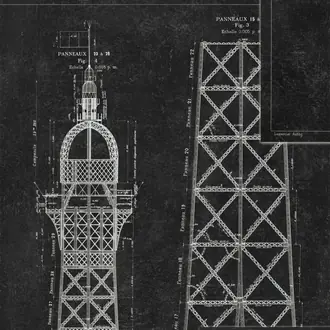 Grand Eiffel Anthracite WP20218
