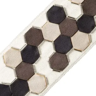 Honeycomb Applique Border BT-59592-01