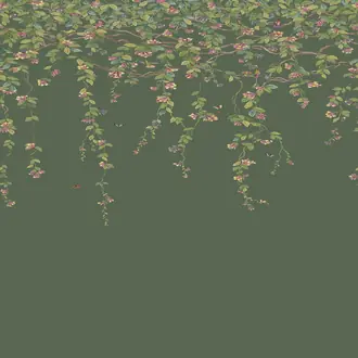 Hummingbirds Flora Printed