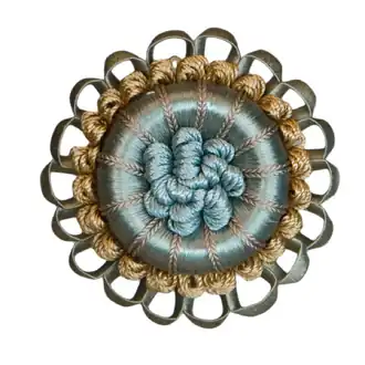 2.5" Normandy Silk Rosette 975-43149-01