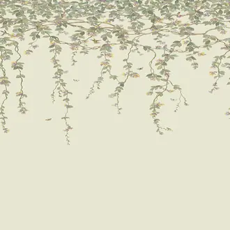 Hummingbirds Flora Printed