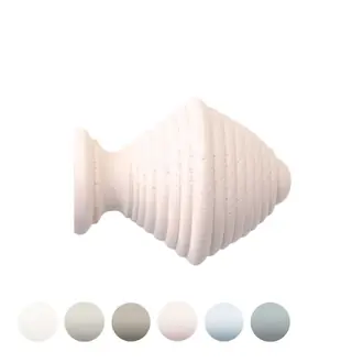 Jones Seychelles 40mm Blush Curtain Pole Hive Finial