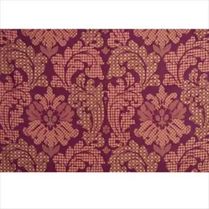 Patchwork Damask Silk Red Gold FD591V102