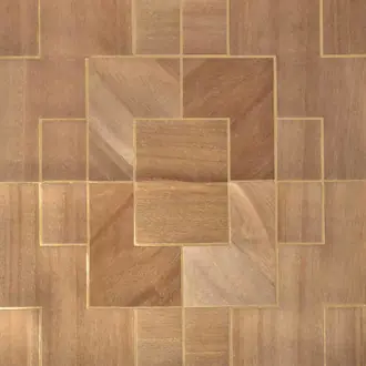 Fretwork Gilded Chestnut 6874